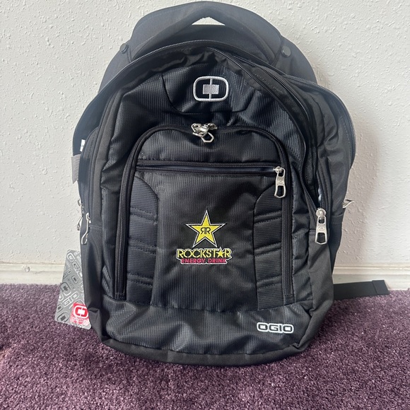 OGIO Other - OGIO Black Backpack with Rockstar Energy Design